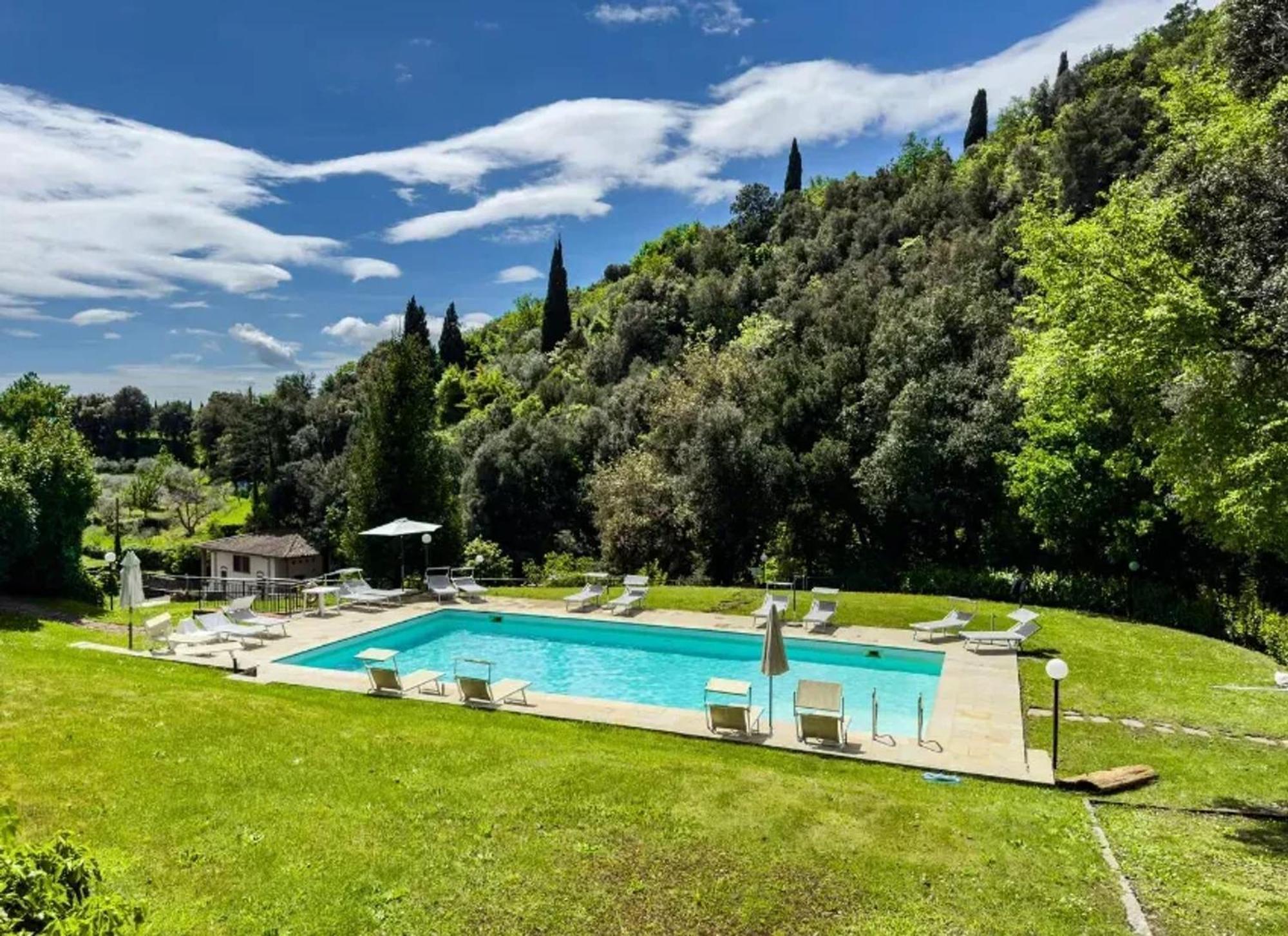 Charming Studio With Shared Pool In Loro Ciuffenna Exterior foto